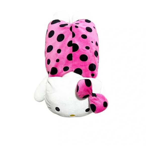 Hello Kitty pink and white flat plush Sanrio stuffed animal - Picture 2 of 16
